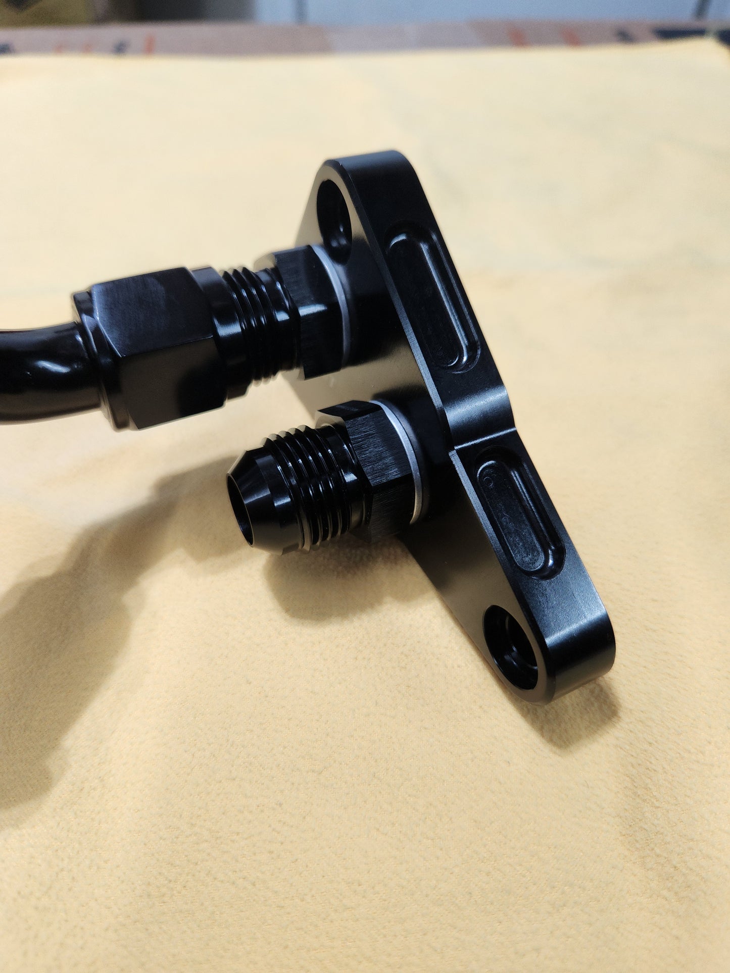 4Runner / FJ Cruiser Oil Block-Off Plate Adapter
