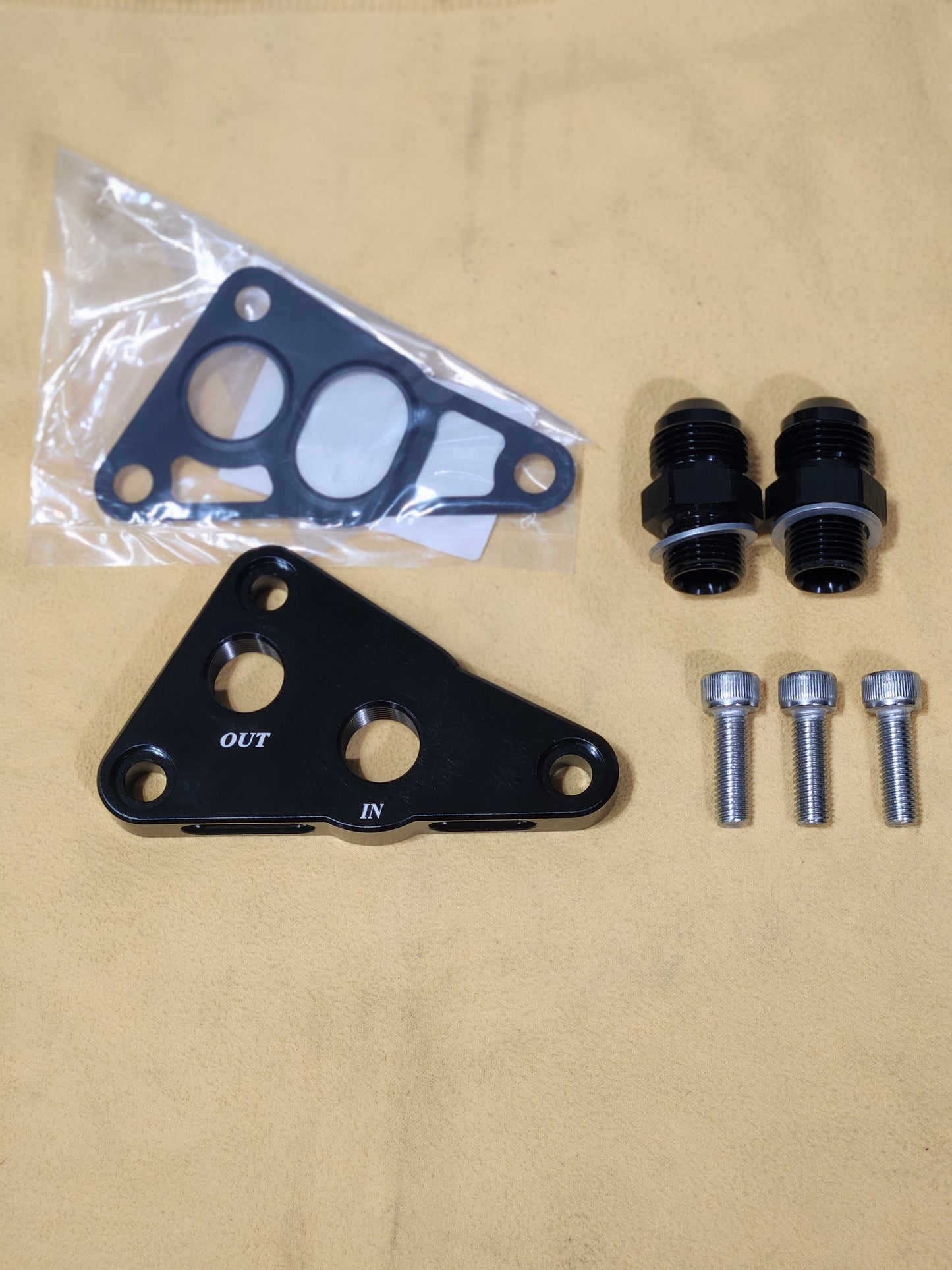 4Runner / FJ Cruiser Oil Block-Off Plate Adapter